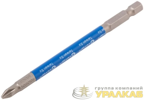 Набор стальных бит ПРОФИ/Profi PH2 100мм (уп.2шт) Cutop 