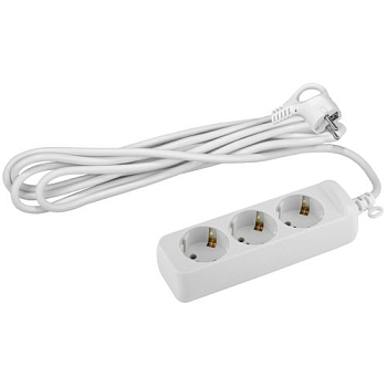 Удлинитель 3х10м с заземл. 16А IP20 U-3e-10m-3х1 ПВС 3х1 Эра 