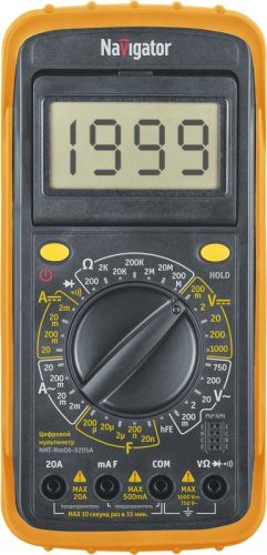 Мультиметр 93 590 NMT-Mm06-9205A (9205A) Navigator 