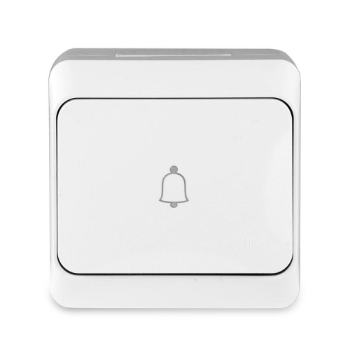 Кнопка звонка ОП Nix 10А IP54 250В бел. 