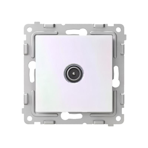 Розетка TV оконечная СП Pixel 1DB механизм перламутр. 