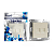 Розетка компьютерная 2-м СП Pixel RJ45 кат.5E механизм беж. 
