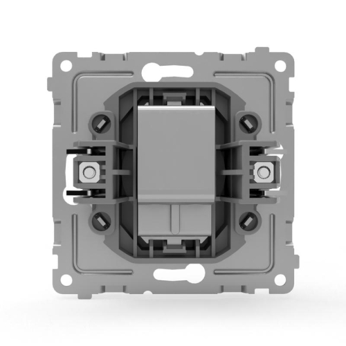 Розетка TV оконечная СП Pixel 1DB механизм алюм. 