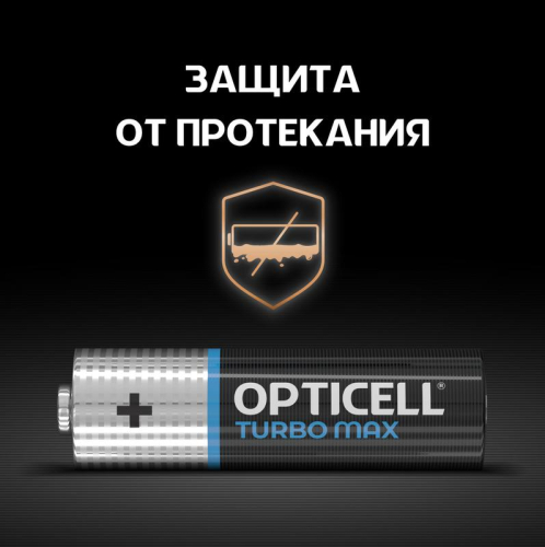 Элемент питания алкалиновый AA/LR6 (блист. 12шт) Turbo Max Opticell 