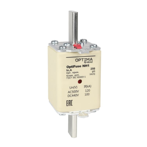 Вставка плавкая OptiFuse NH1-200-gG-УХЛ3 КЭАЗ 