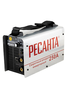 Аппарат сварочный инверторный САИ-250 250А d6 140-240В IP21 горячий старт Ресанта 