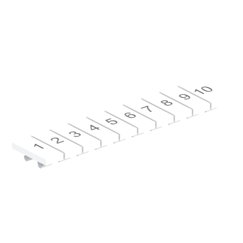 Маркировка для лазерной печати "1-10" OptiClip MC5/H/1-10 КЭАЗ 
