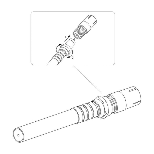 Переходник F-TV (03-084-A) (уп.100шт) PROCONNECT 