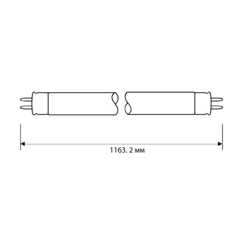 Лампа люминесцентная FT5-28W/54 28Вт T5 6500К G5 Camelion 