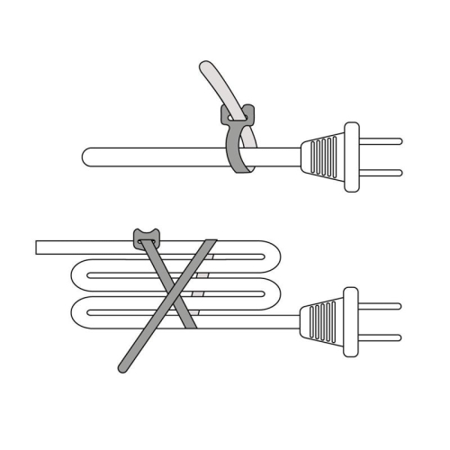 Хомут-липучка КСВ 16х210 черн. Fortisflex 