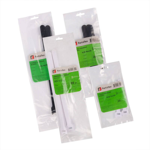 Хомут-липучка КСВ 16х210 черн. Fortisflex 