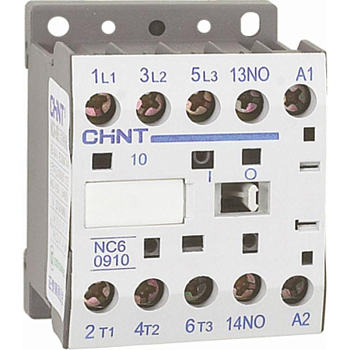 Контактор NC6-0601 6А кат. 24В AC 1НЗ (R) CHINT 
