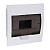 Бокс модульный встраив. PDB/R 1008 WH (ЩРВ-П- 8) IP41 пластик. Pro JazzWay 