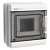 Бокс модульный накладной PDB/W 3005 GR (ЩРН-ПГ- 5) IP65 пластик. Pro JazzWay 
