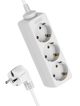 Удлинитель 3х5м с заземл. 16А IP20 ПВС 3х1.5 КОСМОС 