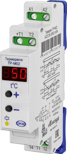 Реле температурное ТР-М02 ACDC36-265В УХЛ4 с ТД-3 Меандр 