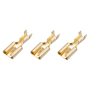 Клемма плоская гнездо 7.5мм 1-2.5кв.мм (РП-м 2.5-(6.3)) Rexant 