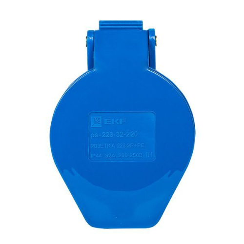 Розетка кабельная 32А 220В 2Р+РЕ IP44 (223) EKF 