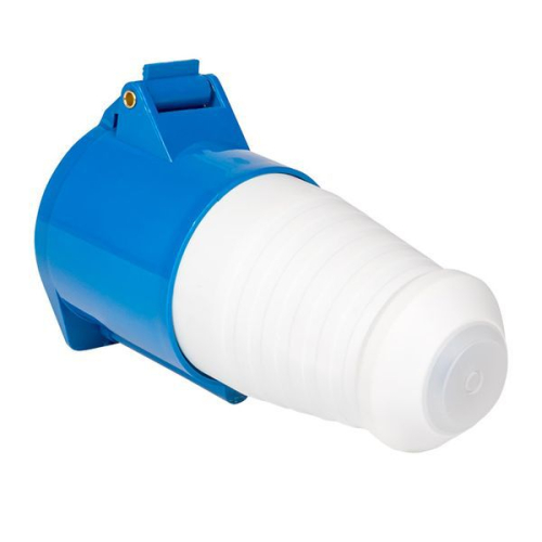 Розетка кабельная 32А 220В 2Р+РЕ IP44 (223) EKF 
