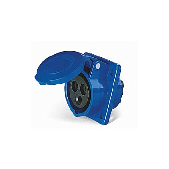 Розетка стационарная СП PPC 413 16А 3п 2Р+РЕ 220В IP44 Pro JazzWay 