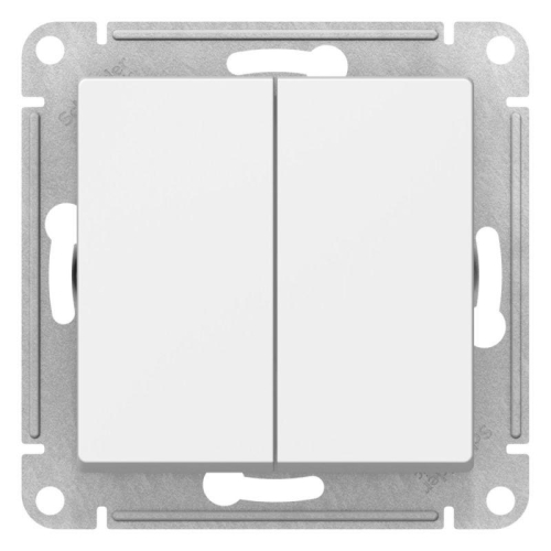 Переключатель 2-кл. AtlasDesign (сх.6+6) 10AX механизм лотос SE 