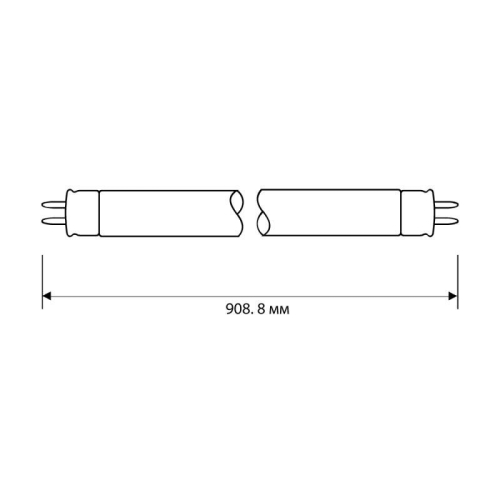 Лампа люминесцентная FT8-30W/5 30Вт T8 6500К G13 Camelion 