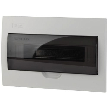 Бокс встраиваемый ЩРВ-П-15 15мод. IP41 пластик SIMPLE NO-box_simple-plastic_15_flush BOXF15 Эра 