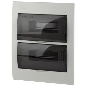 Бокс встраиваемый ЩРВ-П-24 24мод. IP41 пластик SIMPLE NO-box_simple-plastic_24_flush BOXF24 Эра 