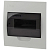Бокс встраиваемый ЩРВ-П-8 8мод. IP41 пластик SIMPLE NO-box_simple-plastic_8_flush BOXF08 Эра 