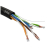 Кабель витая пара U/UTP кат.5E 4х2х24AWG solid CCA PE Outdoor Simple черн. (м) UL-4-PE-A Эра 