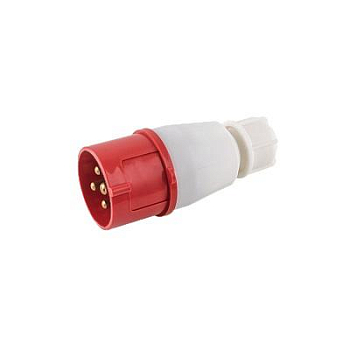 Вилка переносная PPC 024 3Р+РЕ 32А 380В IP44 Pro JazzWay 