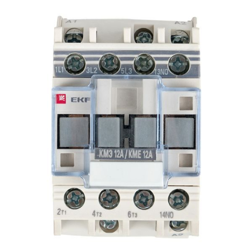 Контактор КМЭ-1 12А кат. 230В AC 1НО EKF 