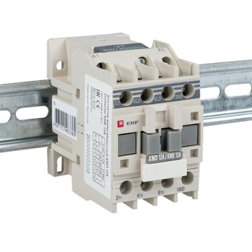 Контактор КМЭ-1 12А кат. 230В AC 1НО EKF 