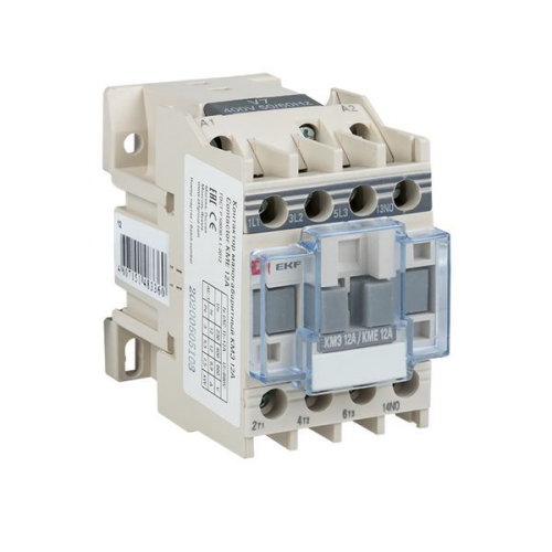 Контактор КМЭ-1 12А кат. 230В AC 1НО EKF 