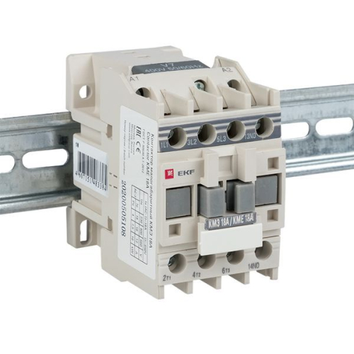 Контактор КМЭ-1 18А кат. 230В AC 1НО EKF 