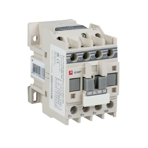 Контактор КМЭ-1 18А кат. 230В AC 1НО EKF 