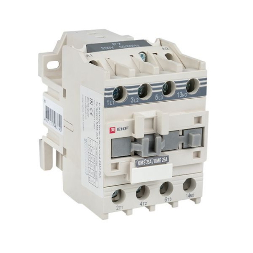 Контактор КМЭ-2 25А кат. 230В AC 1НО EKF 