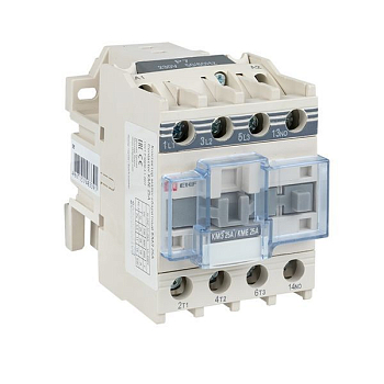 Контактор КМЭ-2 25А кат. 230В AC 1НО EKF 