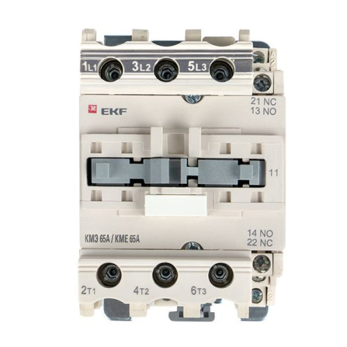 Контактор КМЭ-3 65А кат. 230В AC 1НО+1НЗ EKF 