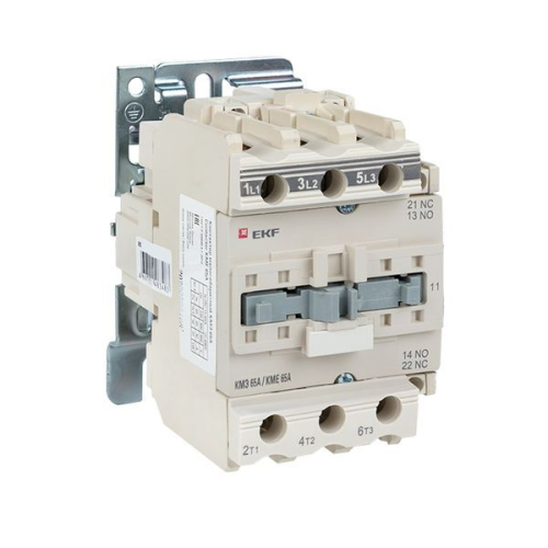 Контактор КМЭ-3 65А кат. 400В AC 1НО+1НЗ EKF 