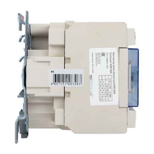 Контактор КМЭ-3 65А кат. 400В AC 1НО+1НЗ EKF 