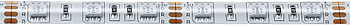 Лента светодиодная 71 447 NLS-5050RGB60-14.4-IP65-12V-Pro R5 14.4Вт/м (уп.5м) Navigator 