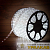 Шнур светодиодный Дюралайт фиксинг 2Вт 30LED/м бел. (уп.100м) Neon-Night 