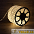 Шнур светодиодный Дюралайт фиксинг 2Вт 30LED/м тепл. бел. (уп.100м) Neon-Night 
