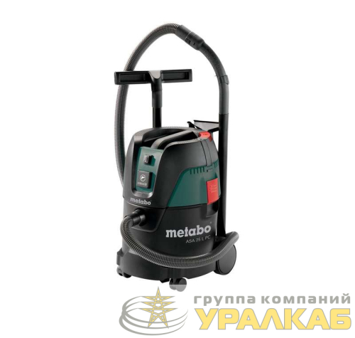 Пылесос ASA 25 L PC 1250Вт розетка ручн. очистка Metabo 