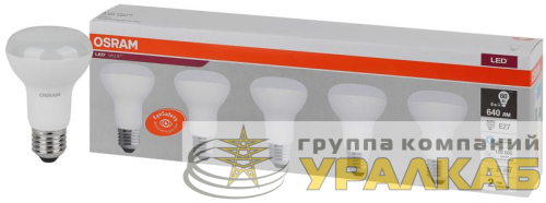 Лампа светодиодная LED Value LVR60 8SW/865 грибовидная матовая E27 230В 2х5 (уп.5шт) OSRAM 