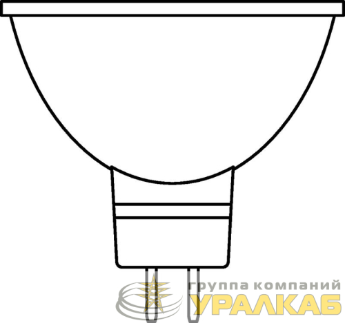 Лампа светодиодная LED Value LVMR1650 6SW/830 230В GU5.3 2х5 RU (уп.5шт) OSRAM 