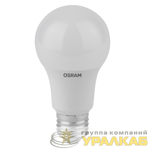 Лампа светодиодная LED Antibacterial 8.5Вт A грушевидная матовая 4000К нейтр. бел. E27 806лм 220-240В угол пучка 200град. бактерицидн. покрыт. (замена 75Вт) OSRAM 