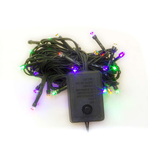 Гирлянда LD100C-GM 100 светодиод. LED 8 реж. 10м разноцв. SHLights 