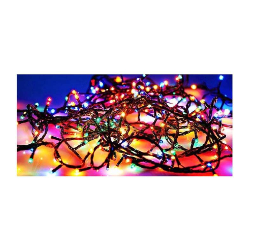Гирлянда LD050C-GM 50 разноцв. светодиодов. 8 реж. IP44 5м SHLights 
